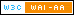 Accesibilidad: W3C, WAI-AA